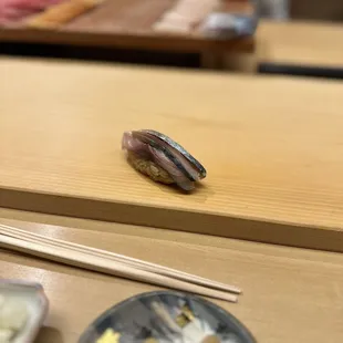 sushi and sashimi, outside