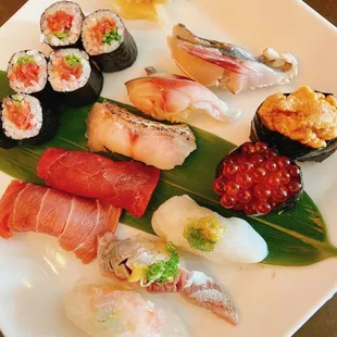 sushi and sashimi, food, sushi, sashimi