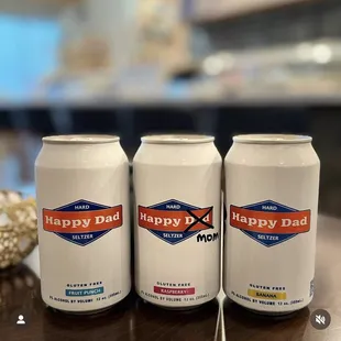 Happy Dad seltzer