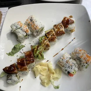 California Roll, Sweet Dragon Roll