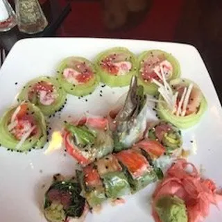 Ahi Poke Roll