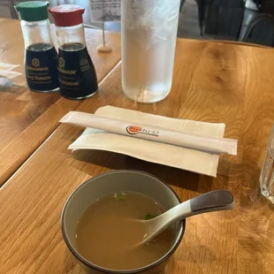 Miso Soup Appetizer