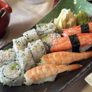 Sushi Sampler Dinner