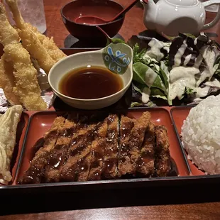 Ton Katsu Bento Dinner