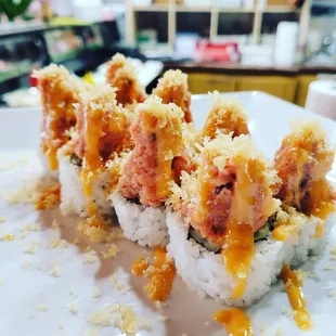 sushi and sashimi, food
