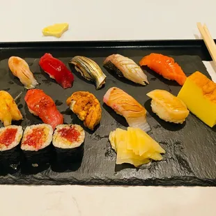 sushi and sashimi, sashimi, food, sushi