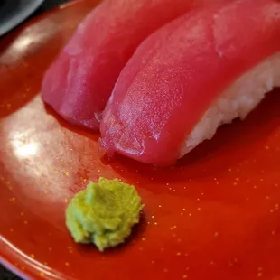 Ahi nigiri.