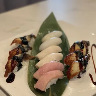 a plate of food on a table