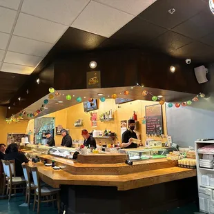 The sushi bar
