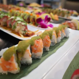 sushi, food, sashimi, sushi and sashimi