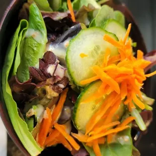 1st course of omakase - salad