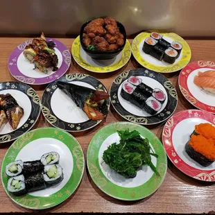 sushi and sashimi, food