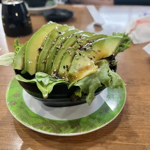 Spring Mix &amp; Avocado Salad