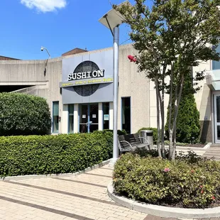 The front.