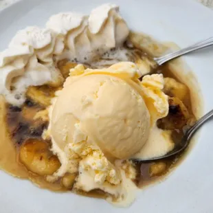 Amazing Bananas Foster dessert!