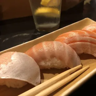Salmon belly