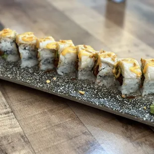 Angry Fish Roll  - Absolutely perfect. Favorite roll ever of a long time sushi lover