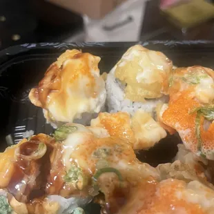 Volcano roll