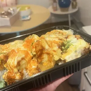 Volcano roll