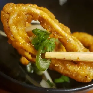 AYCE appetizer: fried calamari