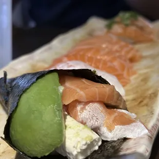 Philly hand roll