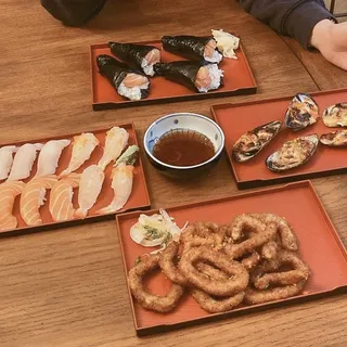 Raw Shrimp Sushi