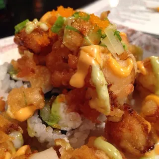 Popcorn Scallop Special Roll