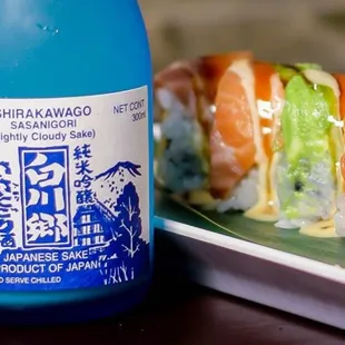 Try our fun sake to pair with Sushi / Sashimi.