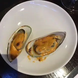 Baked Mussels