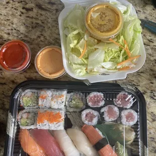 Sushi lunch