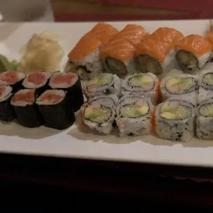 Spicy Tuna, California &amp; Crazy Roll