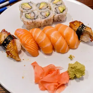 sushi and sashimi, food, sashimi, sushi