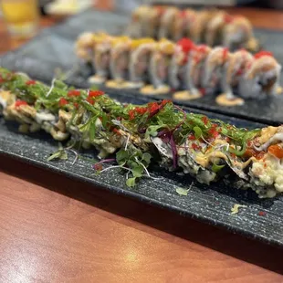 Lion King (top), Kings (middle), Atomic Bomb (bottom)