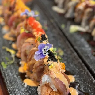 sushi and sashimi, food, sashimi, sushi