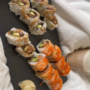 Double Sake Roll