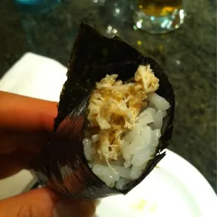 Blue Crab Hand Roll