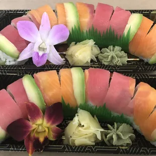 sushi and sashimi