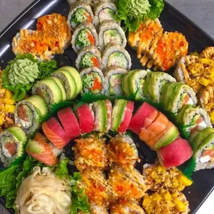 food, sushi, sushi and sashimi, sashimi