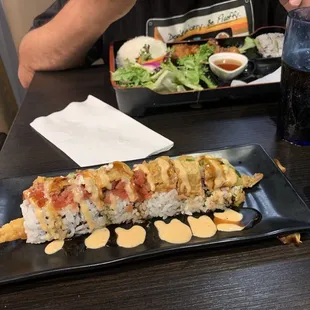 sushi and sashimi, food