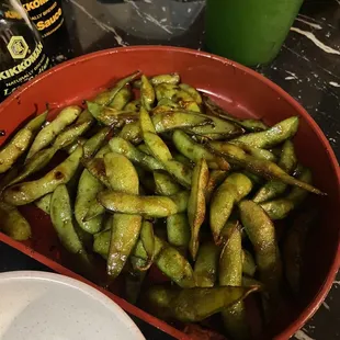 Garlic Edamame