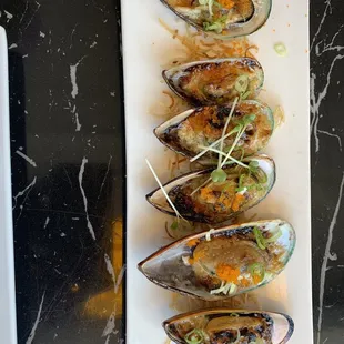 Baked Mussels