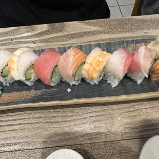 Rainbow roll