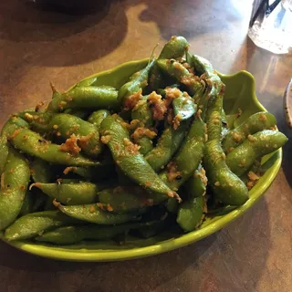 Garlic Edamame