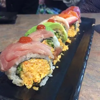 Spicy Rainbow Roll