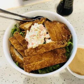 Chicken Katsu Salad