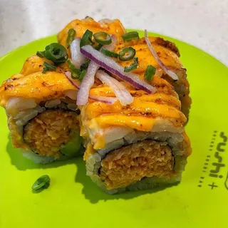 4 Spicy Crab Maki Rolls