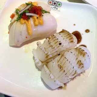 2 Seared Escolar Nigiri