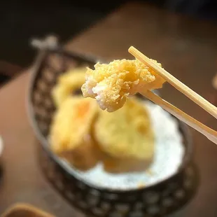 Shrimp and vegetable Tempura
