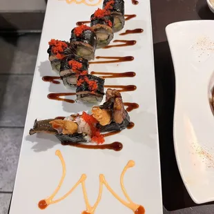 Love the way they decorate differently for special rolls.