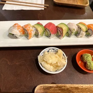 18. Rainbow Roll